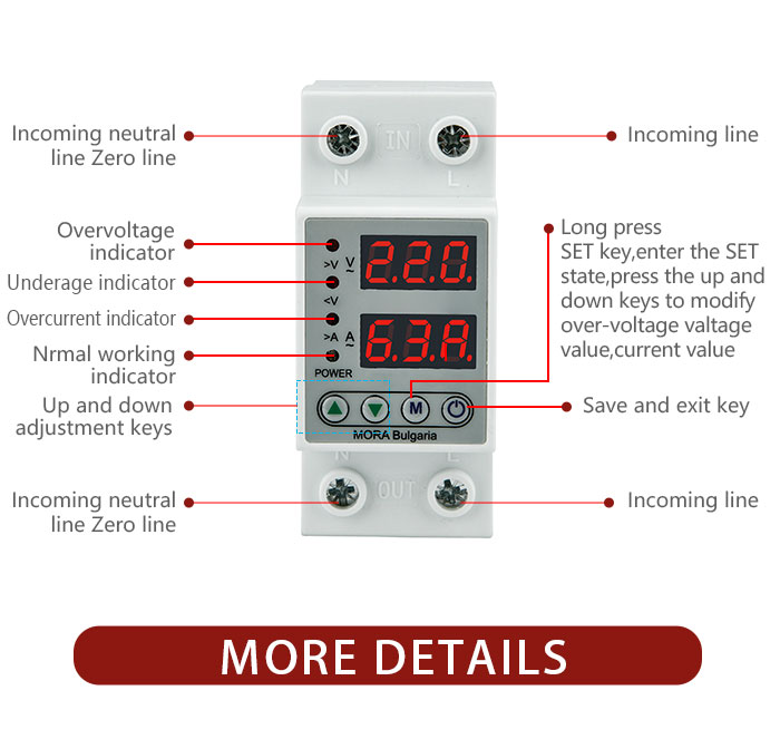 A New Generation of High Quality Double row Over and Under voltage protector