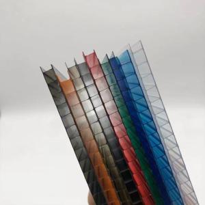Wholesale 8mm 16mm Triple Layer Polycarbonate Sheet Bronze Triple Wall Polycarbonate from china suppliers