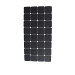 Anti Aging 100W Semi Flexible Monocrystalline Solar Panel