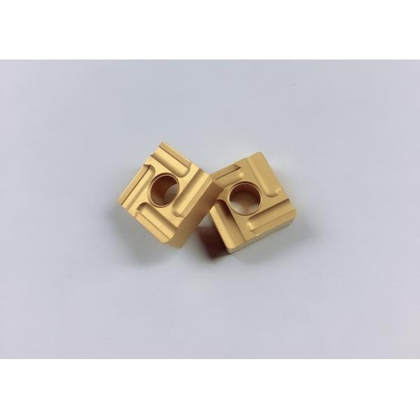 Lathe Turning Tools Indexable Carbide Insert , Solid Snmg Insert Square Shape