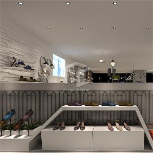 Wholesale OEM Commercial Shoe Display Racks For Shop 2mm Thick MDF from china suppliers