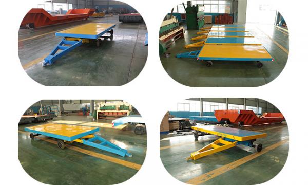 Non-motor trackless Heavy Duty Plant Trailer handling vehicle for Agricultural trailer,Garden trailer