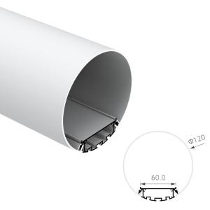 Wholesale Dia 120mm RoHS Round LED Aluminum Profile KN10 Hoisting Anodized from china suppliers