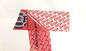 Wholesale Anti Tamper Stickers / Custom Tamper Proof Labels For Police Security Department from china suppliers