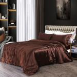 Modern Mulberry Silk 25mm Silk Sheets , 4Pcs 5 Feet Washable Silk Duvet Cover