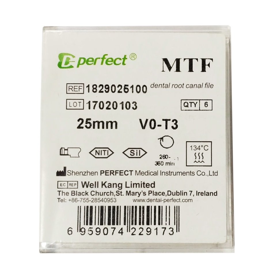 Endodontic instrments compatible to Protaper 