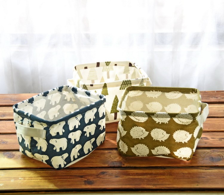 40*50cm Clothes storage Foldable Laundry Basket Dirty Laundry Hamper Reusable