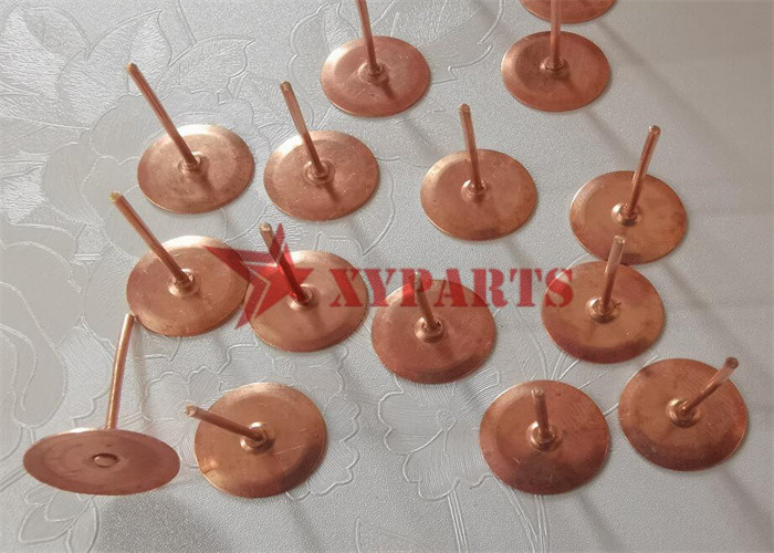 1.5 Mm *20 Mm Length 3/4'' Copper Disc Rivets For Fixing Cement Roofing