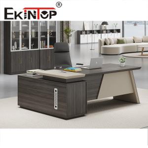 Wholesale Modern Style L-Shape White Modern Style Desk CEO Manager Executive Desk from china suppliers