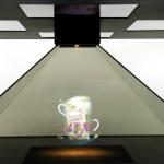 4 Sides View 360 Degree 3D Hologram Display Box Holographic Projector VGA HDMI