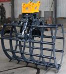 Cotton CE Excavator Attachment Haystack Excavator Rotating Grapple