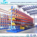 Warehouse Cantilever Pallet Racking , Selective Size Cantilever Steel Rack