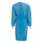 Non Sterile 10 Pcs / PE Bag Disposable Isolation Gowns