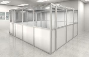 Wholesale Modular Clean Room For Drug Production Stainless Steel Doors And Pressure Differentials Monitoring Systems from china suppliers