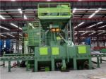 Rust Removal Roller Conveyor Steel Shot Blaster Dustless 2.5m/Min