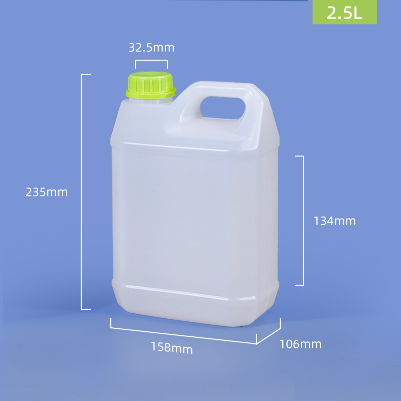Blue Plastic Barrel Adblue Jerry Can For Oil Chemical Wine Storage Chemical Container 2L