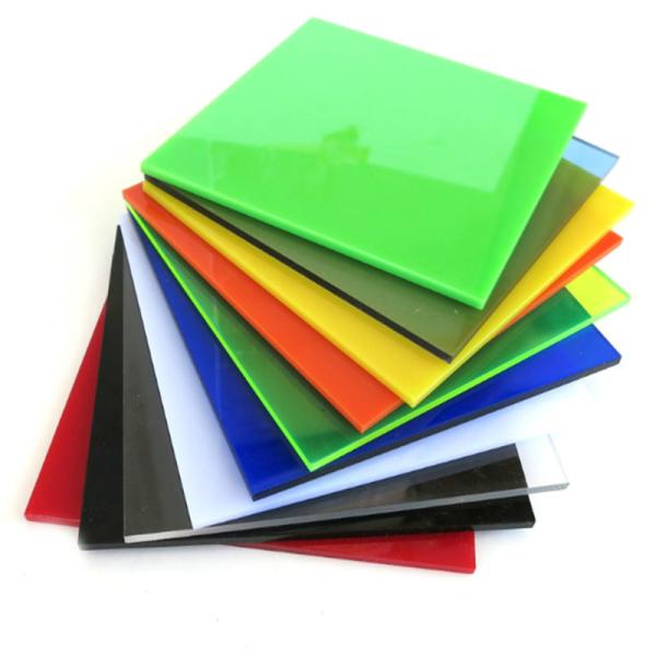 UL-94 V-2 Flame Retardant Cast Acrylic Sheet 1mm-50mm Thickness 3H Surface