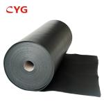 Black Fire Retardant Insulation Foam 12mm / 15mm Thickness With Aluminium Foil