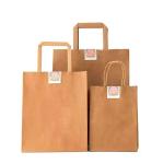 Kraft Paper Shopping Bag With Logo Paper Kraft Bag Custom Paper Bags