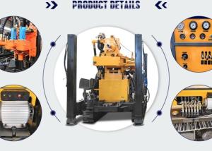 Wholesale ISO Water Well Drilling Rig 180m Pneumatic Borewell Machine from china suppliers