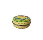 Various Color Round Tin Cans Environmentally Friendly Materials 4c Printing