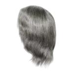 6" Full Head Hair Wig for Men Super Thin Skin Indian Men Hair Toupee Wig