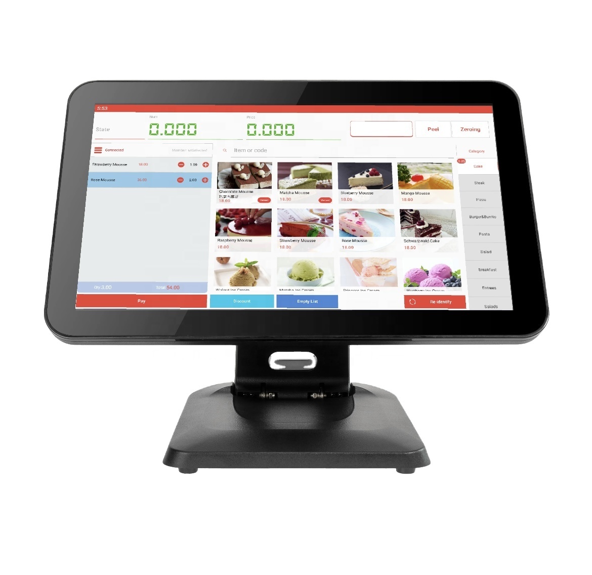 Customized POS Cash Register with Thermal Receipt Printer Scanner and Optional Cash Drawer