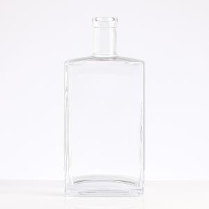 Wholesale OEM/ODM Welcome Flint Glass Lid Finish 750ml Vodka 500ML Glass Bottle for Industrial from china suppliers