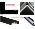 Amazing Picture Screen 160 Inch Curved Fixed Frame Projector Screens 16:9 Scale