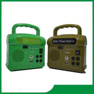 Wholesale 10w mini solar kits lighting home system with charger, MP3, FM radio for hot selling from china suppliers
