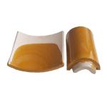 Yellow glazed Chinese style roof tiles for temple in Singapore