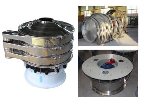 Wholesale Powder Double Deck Rotary Vibrating Sieve Screening Equipment from china suppliers