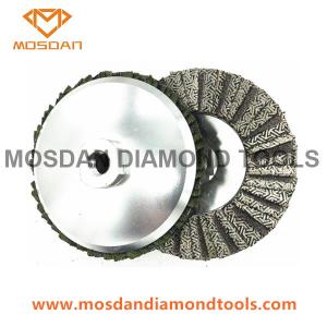 Wholesale 4 Inch Aluminum Based Electroplated Diamond Flap Disc from china suppliers