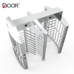 304 Stainless Steel Dual Lane Full Height Turnstile Gate For Gym