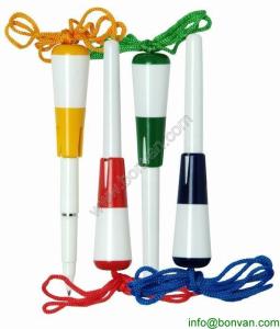 Wholesale promotional lanyard pen,printed lanyard ball pen with safety plunger from china suppliers