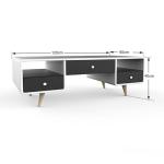 KD Package 32.5KG Multifunctional Solid Wood Coffee Tables