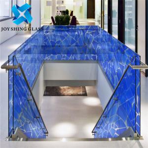 Wholesale Flat Digital Ceramic Printing On Glass For Bathroom / Partition from china suppliers