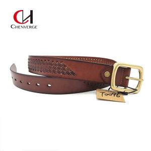 Wholesale Multicolor Mens Braided Leather Belt For Jeans Cowhide Material from china suppliers