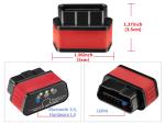 FCC Auto ELM327 Konnwei Bluetooth Adapter Scanner Kw903
