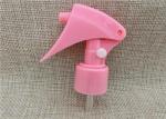 Handheld Mini Trigger Sprayer Blue / Pink / White Color Ribbed Closure