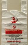 Produce Polyethylene Bags on a Roll, Take Out Disposable Plastic Food Bags Roll,