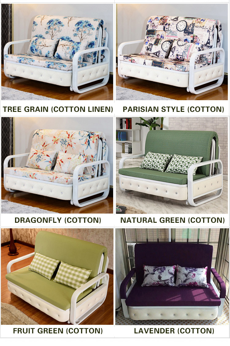 Household Living Room Folding Mechanism Sofa Bed Luxury Durable
