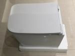 China factory wholesale rimless commode wall hang hiddden cistern wc toilet