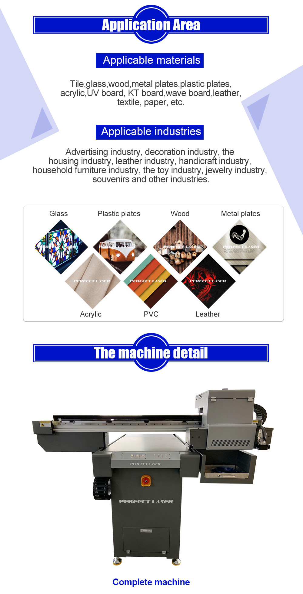 600mm*900mm High Precision UV Flatbed Printer with CE Approval