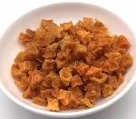 5*5mm Air Dried Vegetables Dried Sweet Potato Original Flavor Orange Color
