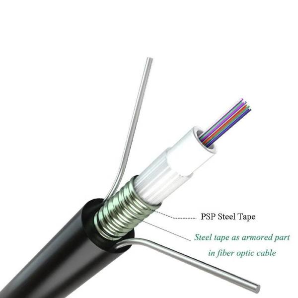SM Singlemode Outdoor Fiber Optic Cable GYXTW53 GYXTW Mulitmode OM3 12 Core