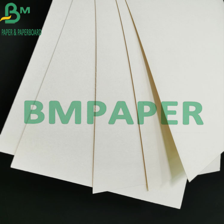 0.7mm 1.5mm 800 * 1100mm Anti - Rust Natural White Blotting Paper For Coasters
