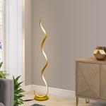 Modern Minimalist Living Room Sofa Vertical Floor Lamp Art Arc Smart Minimalist