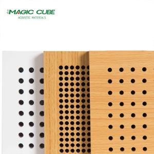 Wholesale Customized High Density Micro Perforated Wood Panels For Wall Decoration from china suppliers