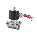 2W 2 Position 2 Way Normally Closed 12V 24V 220V Solenoid Valve Model NO. 2W 304